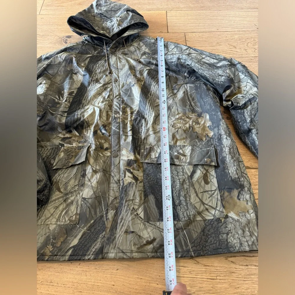 Stearns‎ Dry Wear Real Tree Water Proof Hunting Jacket Men's Sz XL Camo